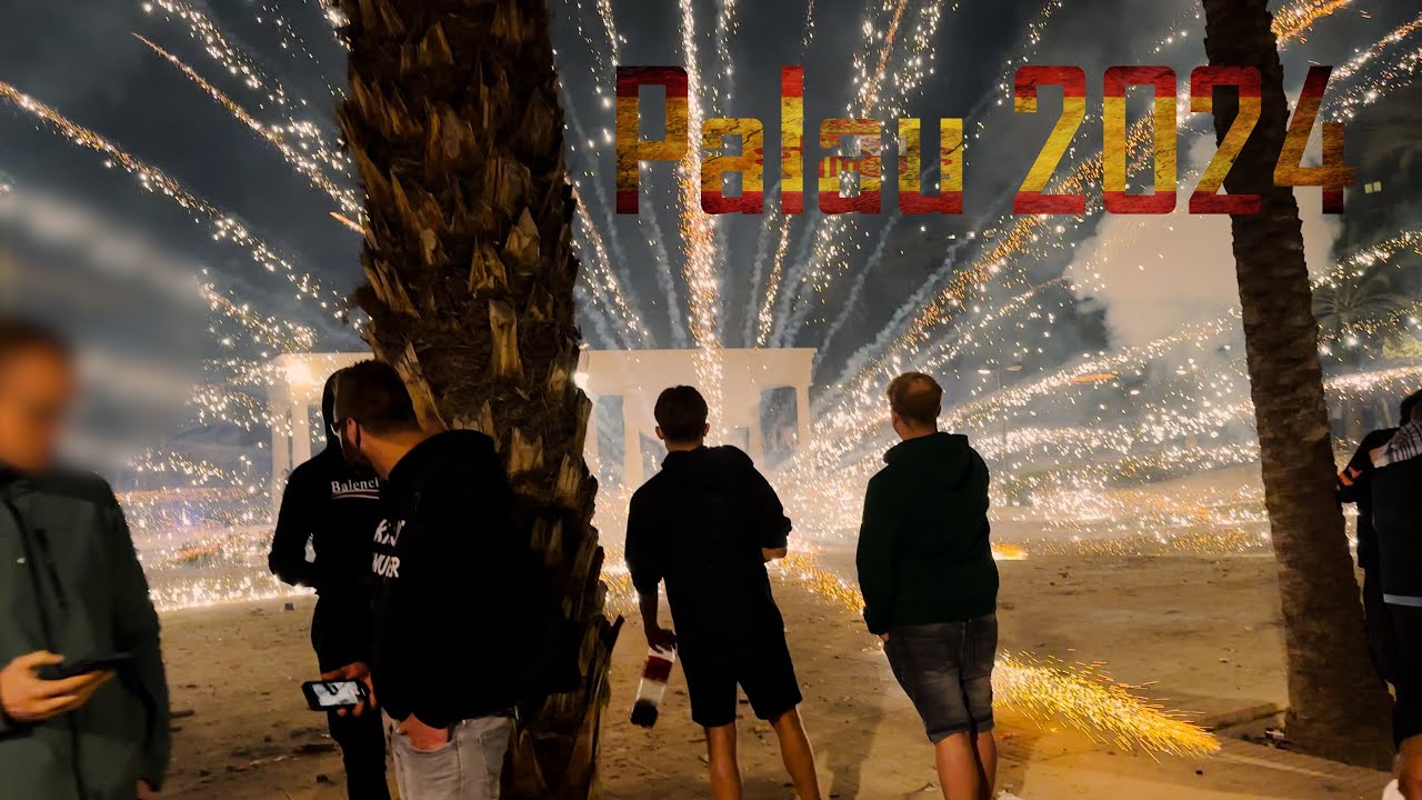 Vuurwerk compilatie Palau 2024