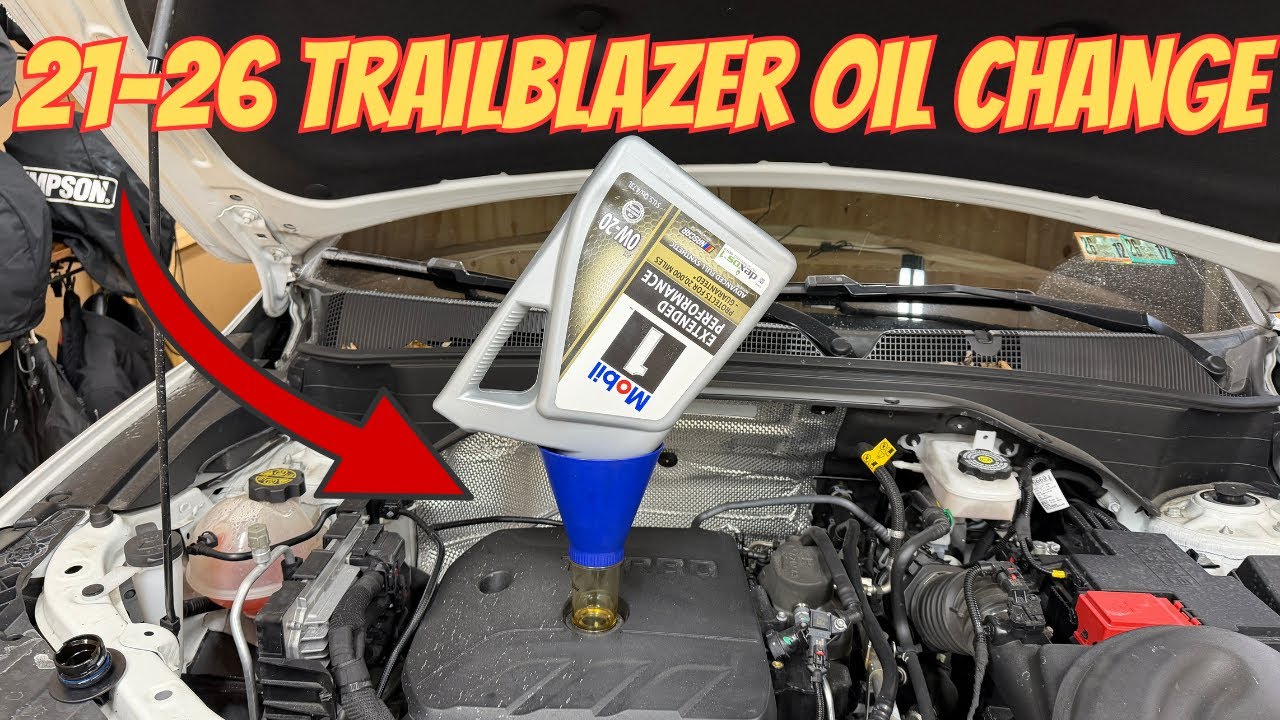 Exciting 2021 Chevy Trailblazer Oil Change Pictures