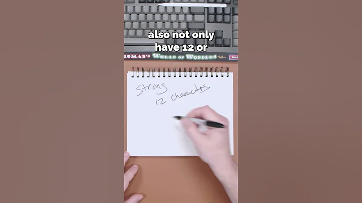 Setting STRONG PASSWORDS!!💪