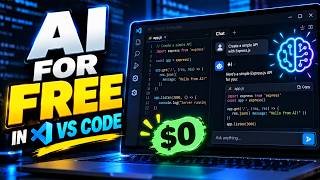 Use AI for FREE in VS Code 🤯
