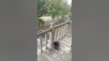 lan can cầu thang xi măng giả gỗ bền đẹp liên hệ 0336757880 để được hỗ trợ