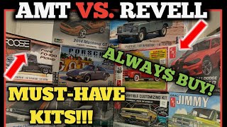 AMT vs. Revell: MustHave KITS! Never SLEEP on These: You'll REGRET It!