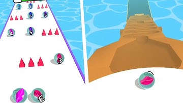 Marble Run 3D Gameplay Android,iOS- all levels