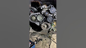 How To Work Teming Belt 300 TDI Turbo #engineer #engineering #shortvideo #engine