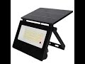 KH Foldable Portable Outdoor Solar LED Wall Light with Remote CONTROL