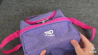 İki Bölmeli Termal Beslenme Çantası İnceleme Mor