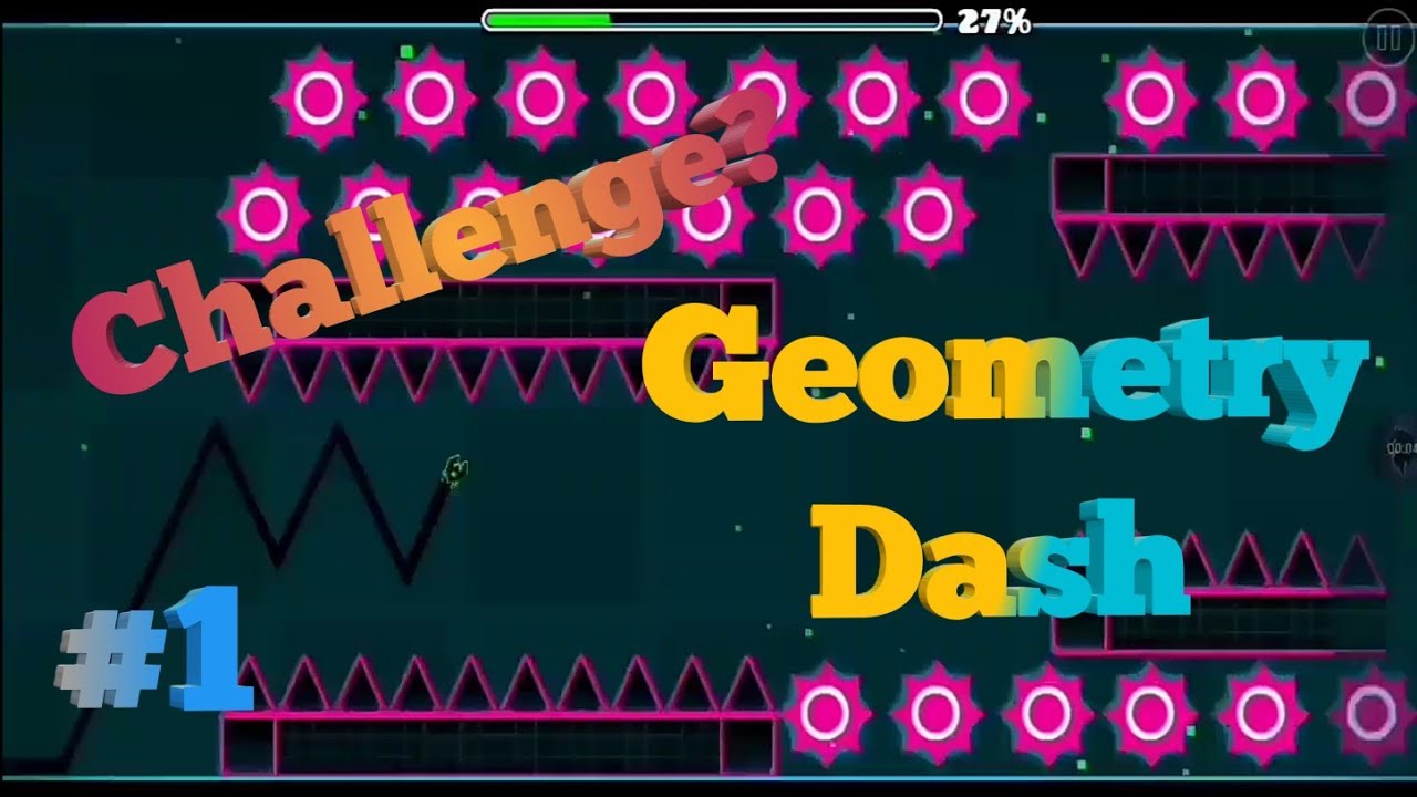 Ufo on track. Уровни с секретвеями в гд. Челленджи geometry dash. The challenge geometry. Спавн триггер в геометрии даш.