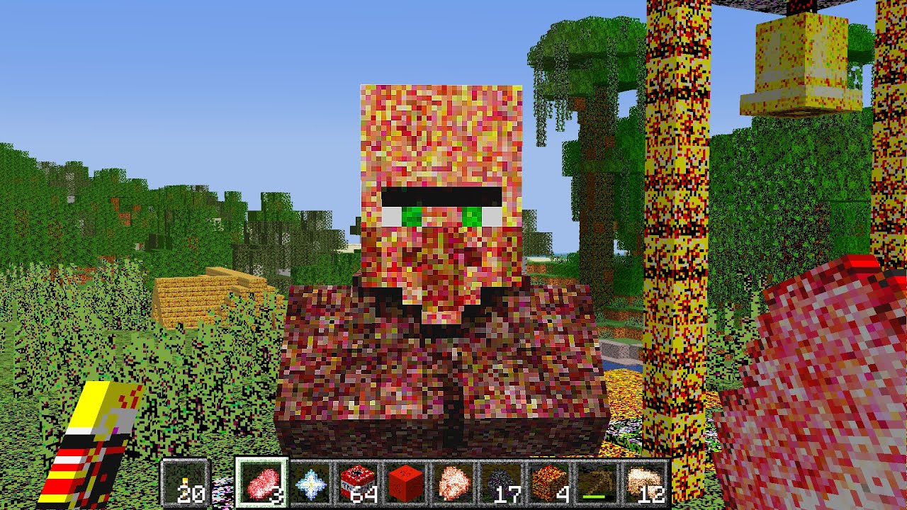 minecraft but it's bass boosted