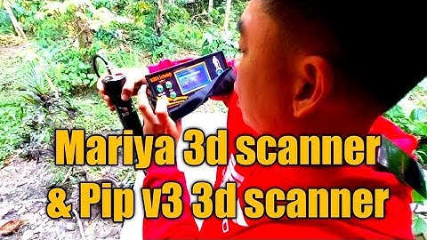 Mariya 3d scanner &Pip v3 3d scanner