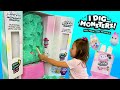 New giant slime popsicle filled with i dig monsters toys