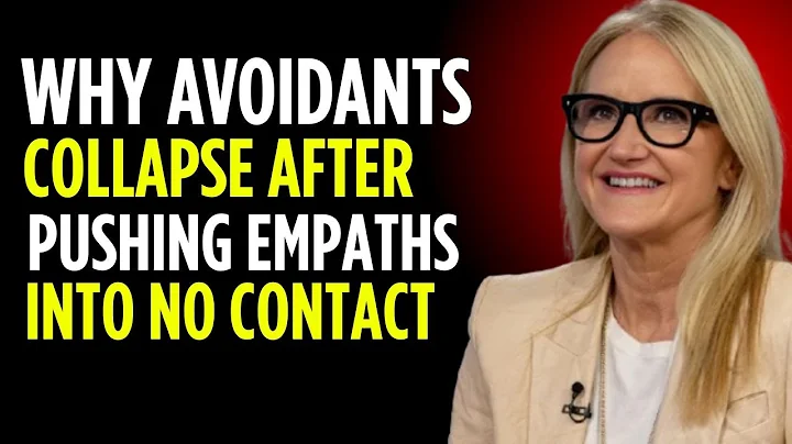 Why Avoidants Collapse After Pushing Empaths Into No Contact | Mel Robbins Motivational Speech