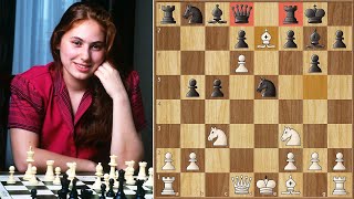 Happy International Women's Day || Judit Polgar - One of The Fiercest Attackers Ever