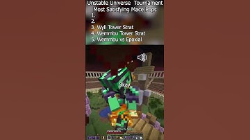 Unstable SMP Most Satisying Mace Pops