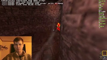 Triple Kill on Valley of the Shadow Marics ctf8 Quake 2 CTF RailwarZ Maric