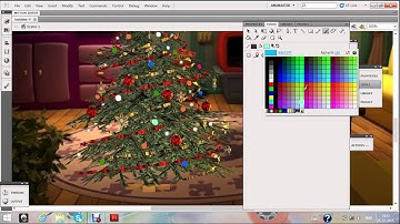Adobe Flash cs5 5 Christmas Tree Lighting Tutorial