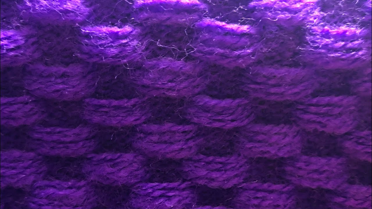 ‏ machine passap duomatic 80  غرزة المربعات على مكينة التريكو باساب