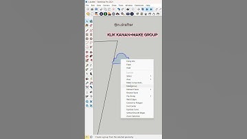 Follow Me Tools I SketchUp Tutorial #yqarch #autocad #sketchup #arsitek