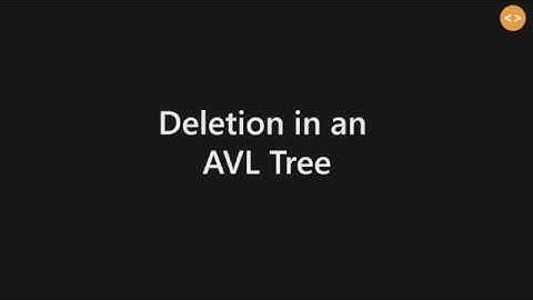 AVL Tree - Deletion | GeeksforGeeks