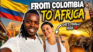 Omg She’s finally here!! From Colombia to Africa,Kenya 🇰🇪 Meet Her…