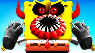 Summoning EVIL SPONGEBOB In VR CAT SIMULATOR