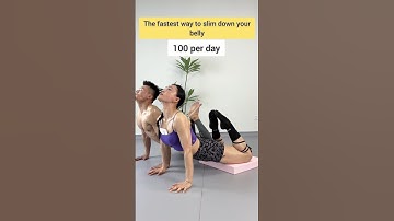 one action to lose belly fat, lose weight, 100 per day #fitness #workout