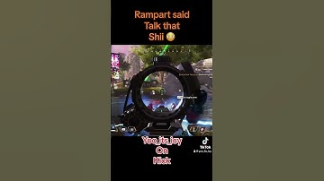 Rampart not playing that shii #apexlegends #apexlegendsclips #apexclips