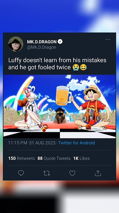 Luffy is just a silly captain😭 #onepiece #luffy #uta