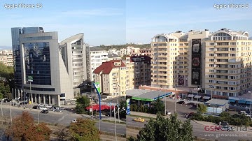 Video stabilization comparison - iPhone 5 vs iPhone 4S