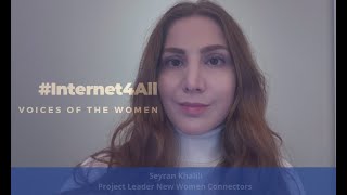 Internet4All - The Right to Internet Access - Seyran Khalili (New Women Connectors)