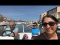 Порт Гримо ❤️🇫🇷Везем вас покататься с ветерком Прямой Эфир из Port Grimaud  France