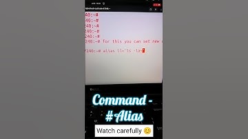 Alias command #linux #ubuntu #shortsviral #shortvideo #shorts #viral #viralvideo #song #songs