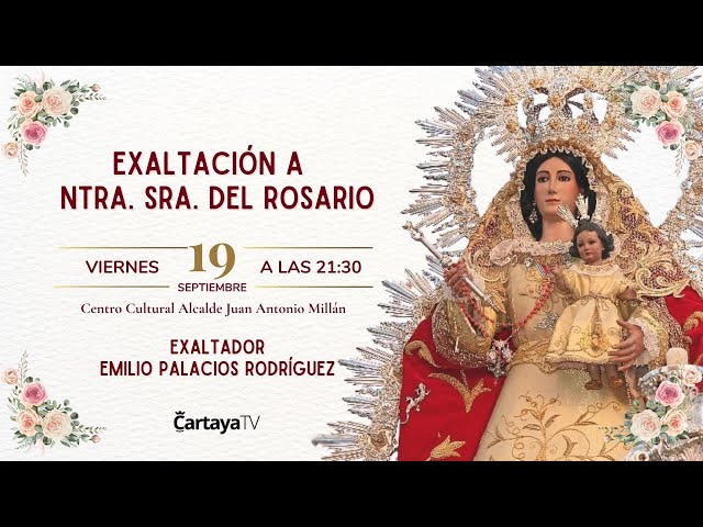 Cartaya Tv | Exaltación a Ntra. Sra. del Rosario