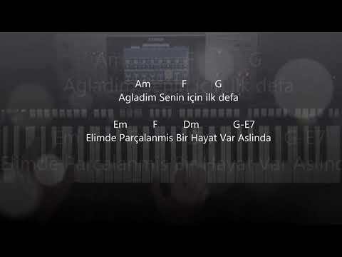 Barış Akarsu - Gözlerin  - Karaoke  - Akor -  Enstrümantel