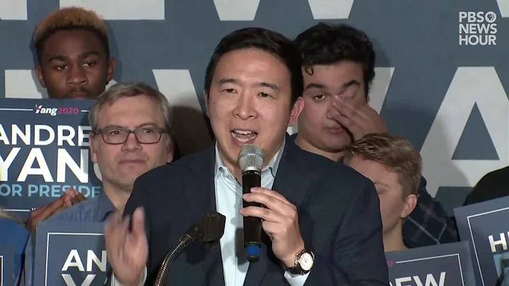 WATCH: Yang announces he is suspending his 2020 presidential bid
