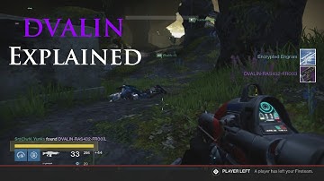 Destiny: DVALIN-RAS8711-FR002 Drop (Click on Video in Description for Sleeper Simulant Info)