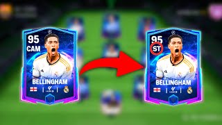 HOW TO CHANGE POSITIONS OF PLAYERS IN FC MOBILE 24