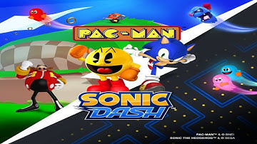 Sonic Dash Boss Fight - Pac Man VS Bash (PAC MAN EDITION)