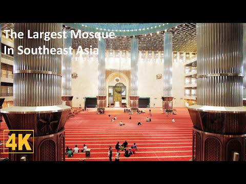 Video: Istiqlal Mosque ở Jakarta, Indonesia