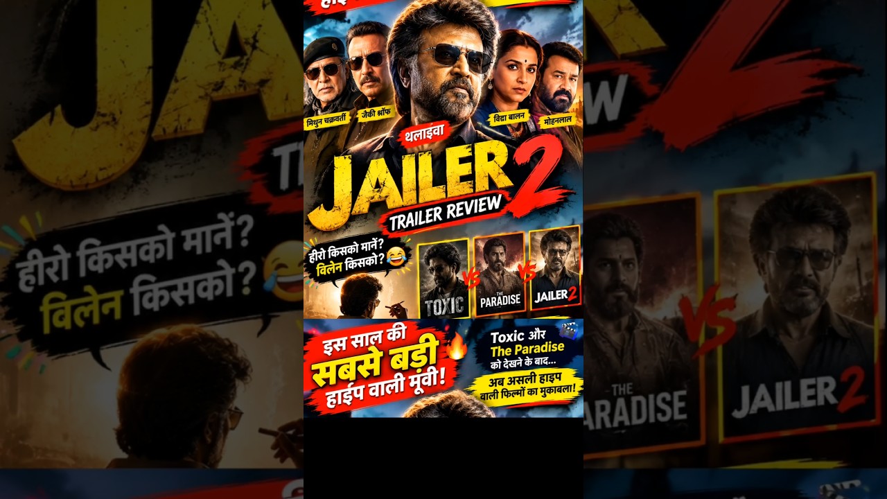 जेलर 2 का ट्रेलर # #bollywood #south #movie #shortvideo