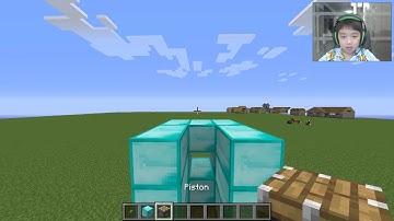 Minecraft 1.10 Tutorial #1 - How to make Red Stone Elevator and Door for beginner. Youtube