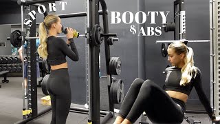 MA ROUTINE DE SPORT À LA SALLE - BOOTY & ABS