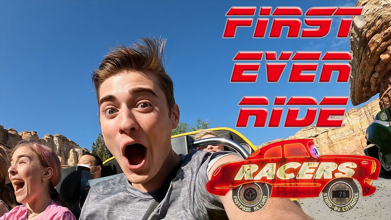 FIRST TIME Riding Radiator Springs Racers | Disney's California ...