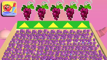 Fruit Rush 🍇🍎🍍 Max Level - All Levels Gameplay (iOS & Android) Walkthrough Part 65