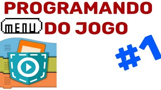 tuturial como criar seu jogo no pocket code #1 programado menu do jogo