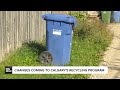 Changes to Calgary's recycling program