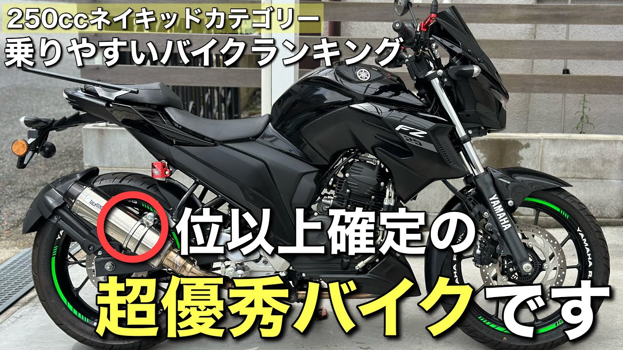 乗りやすいと言われるベタな250ccネイキッドを凌ぐ！最強フレンドリー