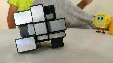 How to solve mirror cube  five seconds #trick  #cube #rubix