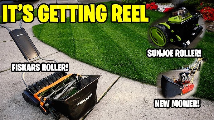 The best way to get into reel mowing? Sun Joe 24V-CRLM15 24-Volt