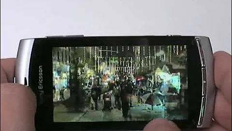 Sony Ericsson Vivaz Hands On