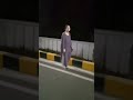 Ghost walking on road   shorts  viral funny.